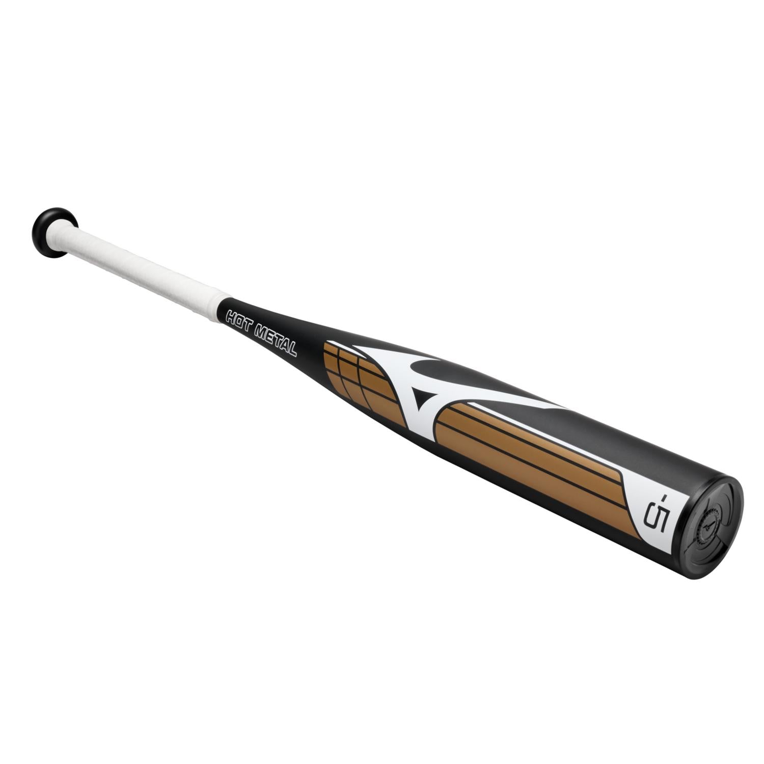 Mizuno HOT METAL - Tee Ball USA Approved Bat (-13) - Navy-Red - HIT a Double - 1