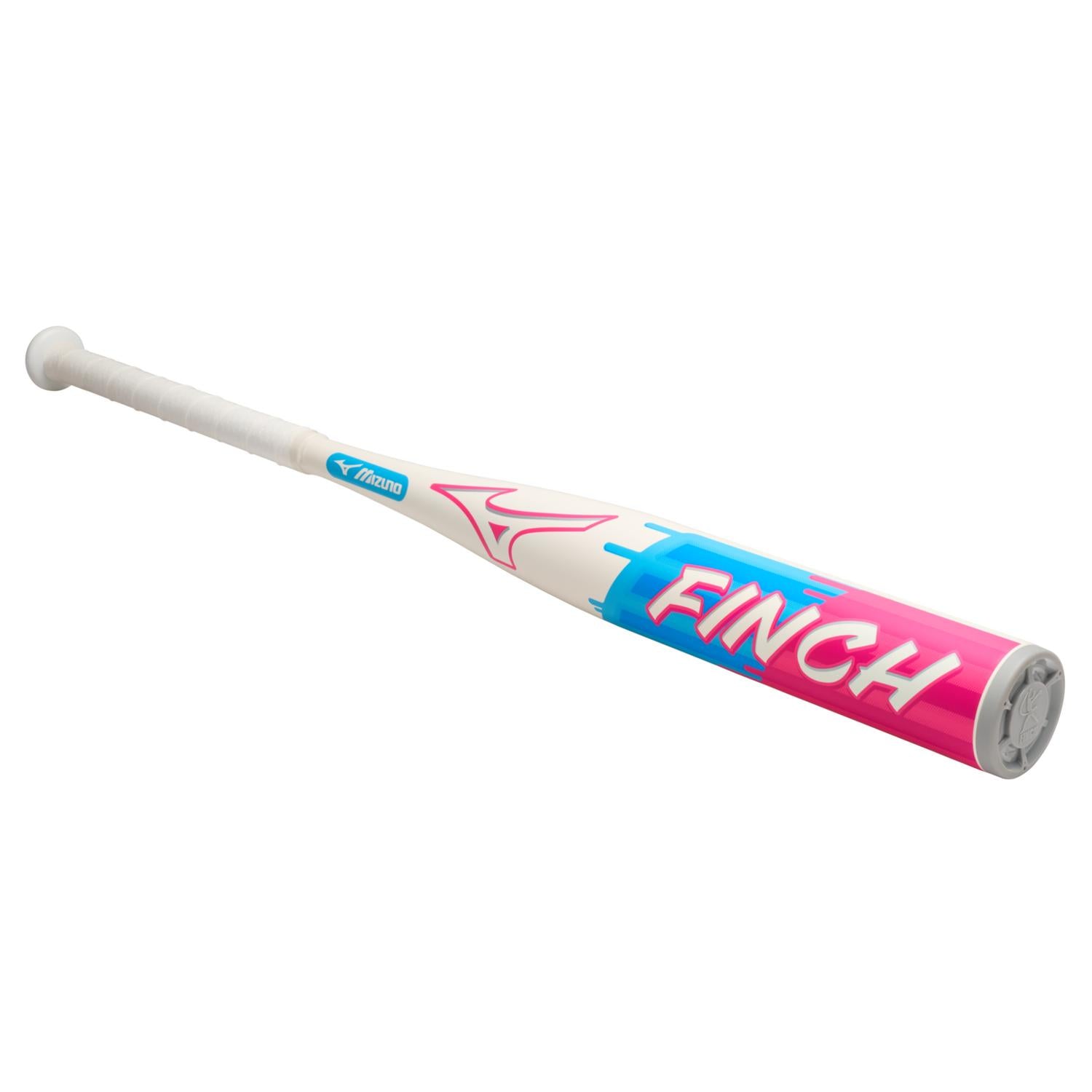 Mizuno Finch Fastpitch Softball Bat (-13) - Blue-White - HIT a Double - 1