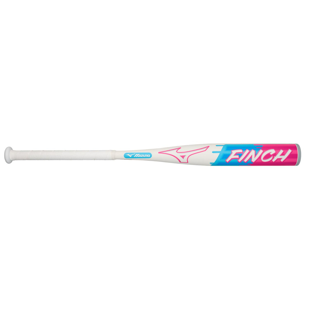 Mizuno Finch Fastpitch Softball Bat (-13) - Blue-White - HIT a Double - 1
