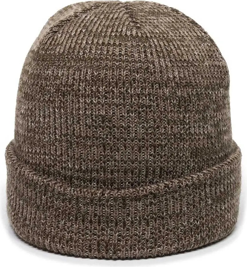 Oc Sports Oc804 Watch Beanie with Cuff - Brown - one Size Fits Most