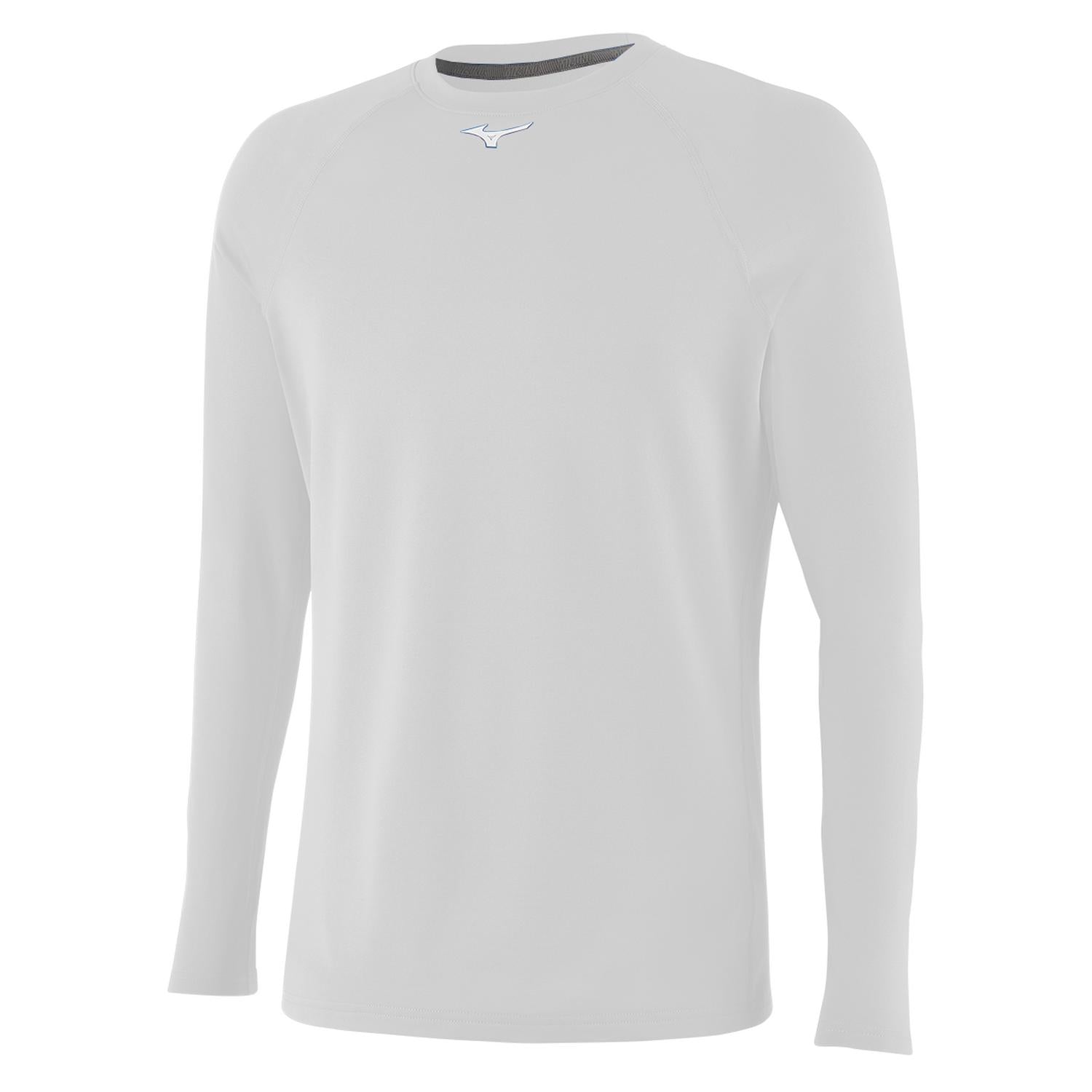 Mizuno Youth Thermo Compression Long Sleeve - White - HIT a Doubloe