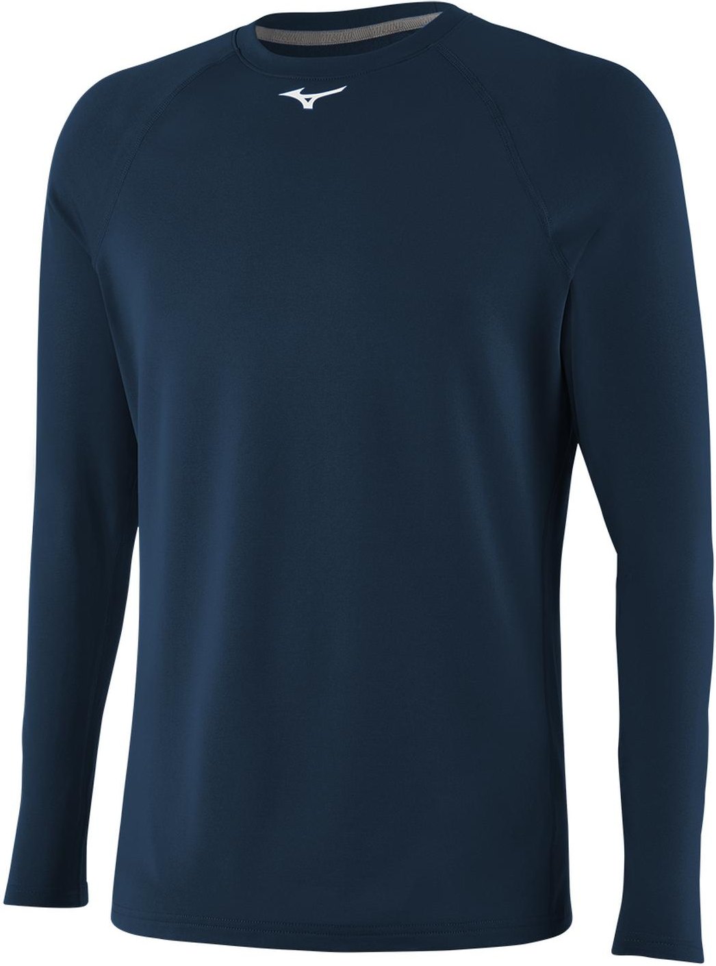 Mizuno Men's Thermo Compression Long Sleeve - Navy - HIT a Doubloe