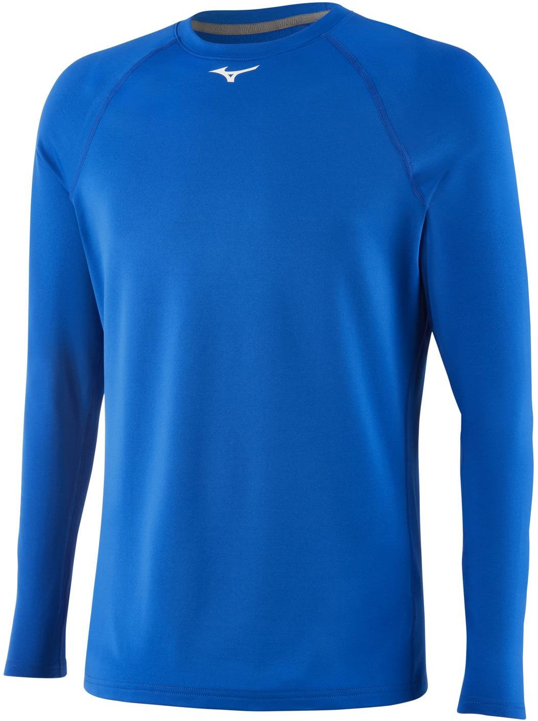 Mizuno Men's Thermo Compression Long Sleeve - Royal - HIT a Doubloe