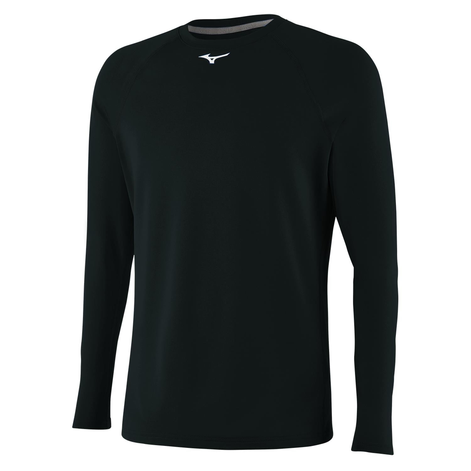 Mizuno Youth Thermo Compression Long Sleeve - Black - HIT a Doubloe