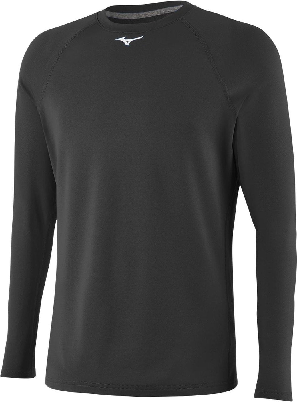 Mizuno Men's Thermo Compression Long Sleeve - Charcoal - HIT a Doubloe