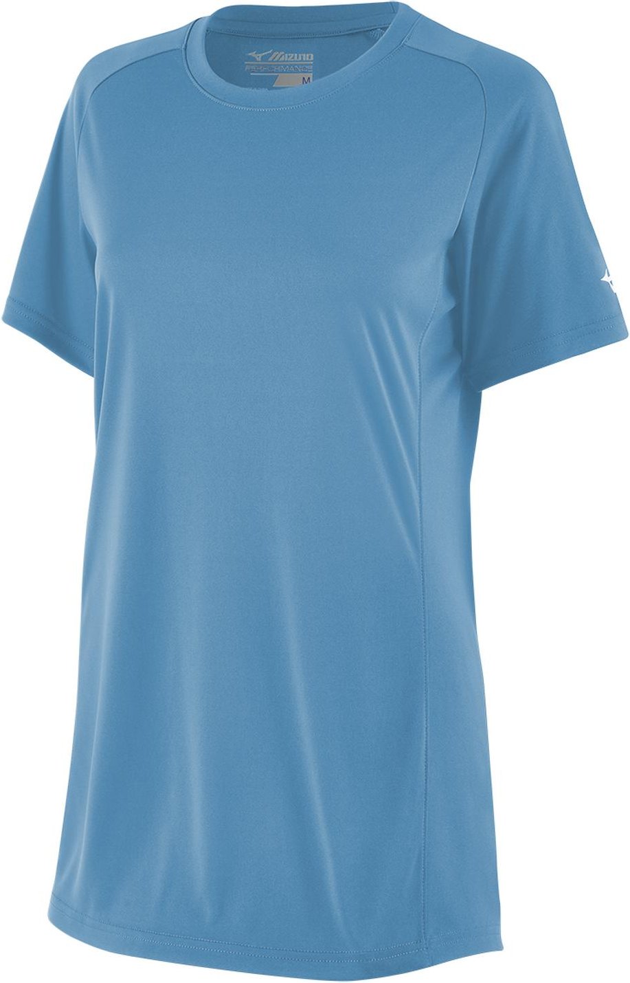 Mizuno Women's Softball Crew Neck Jersey - Light Blue - HIT a Doubloe