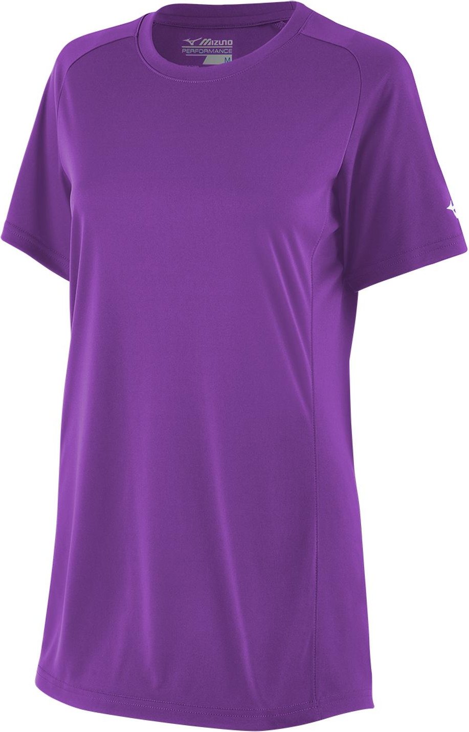 Mizuno Women's Softball Crew Neck Jersey - Purple - HIT a Doubloe