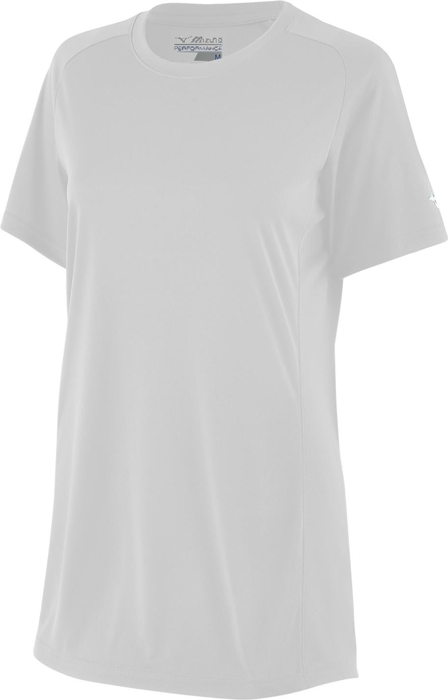 Mizuno Youth Softball Crew Neck Jersey - White - HIT a Doubloe