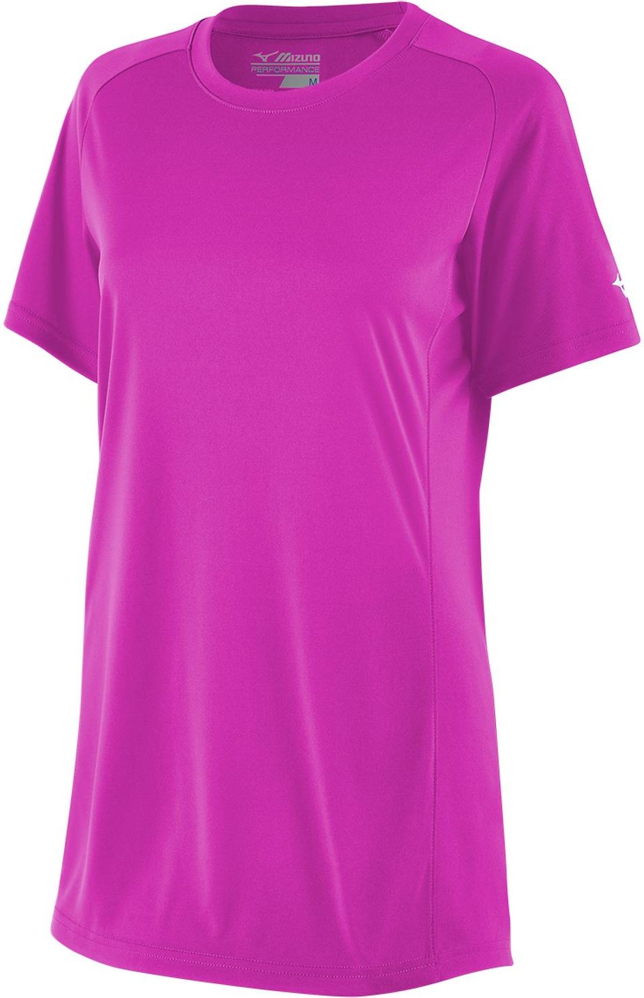 Mizuno Youth Softball Crew Neck Jersey - Shocking Pink - HIT a Doubloe