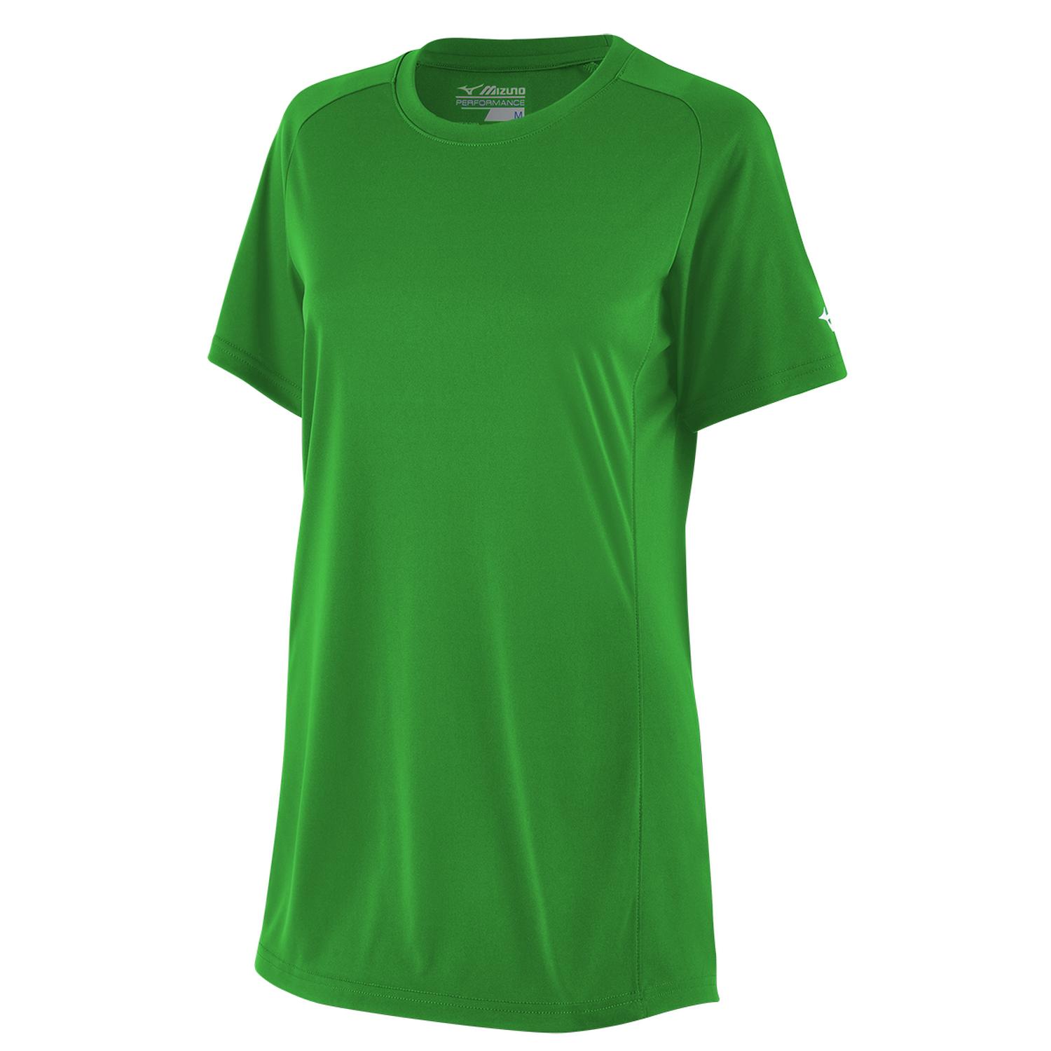 Mizuno Youth Softball Crew Neck Jersey - Kelly Green - HIT a Doubloe