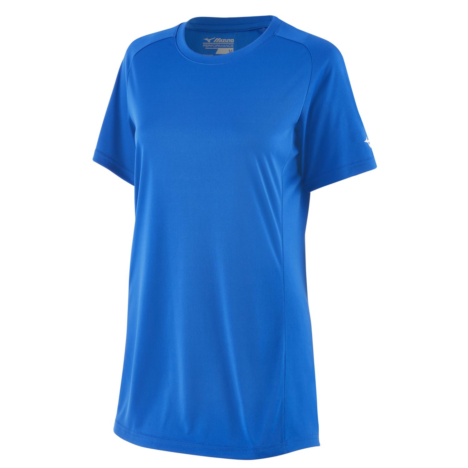 Mizuno Youth Softball Crew Neck Jersey - Royal - HIT a Doubloe