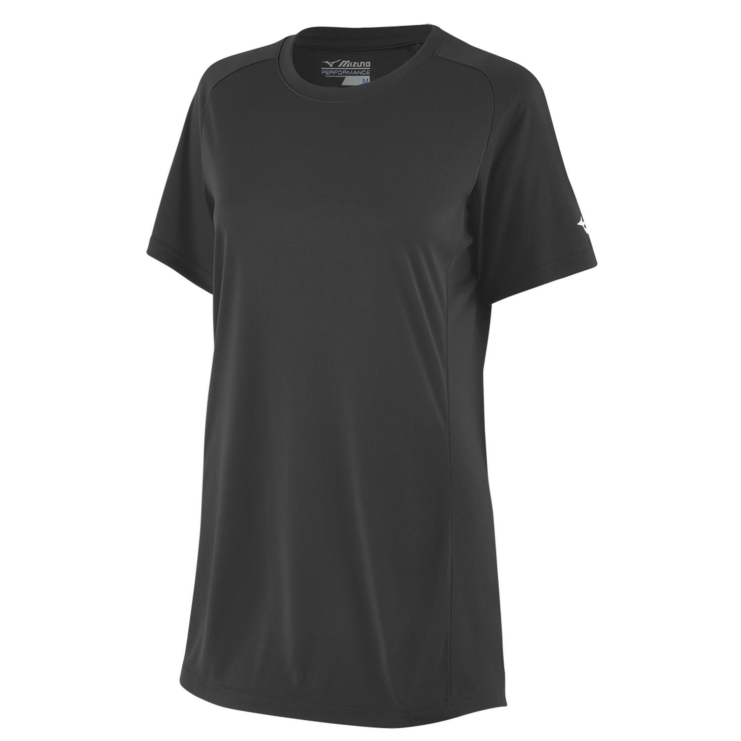 Mizuno Youth Softball Crew Neck Jersey - Charcoal - HIT a Doubloe