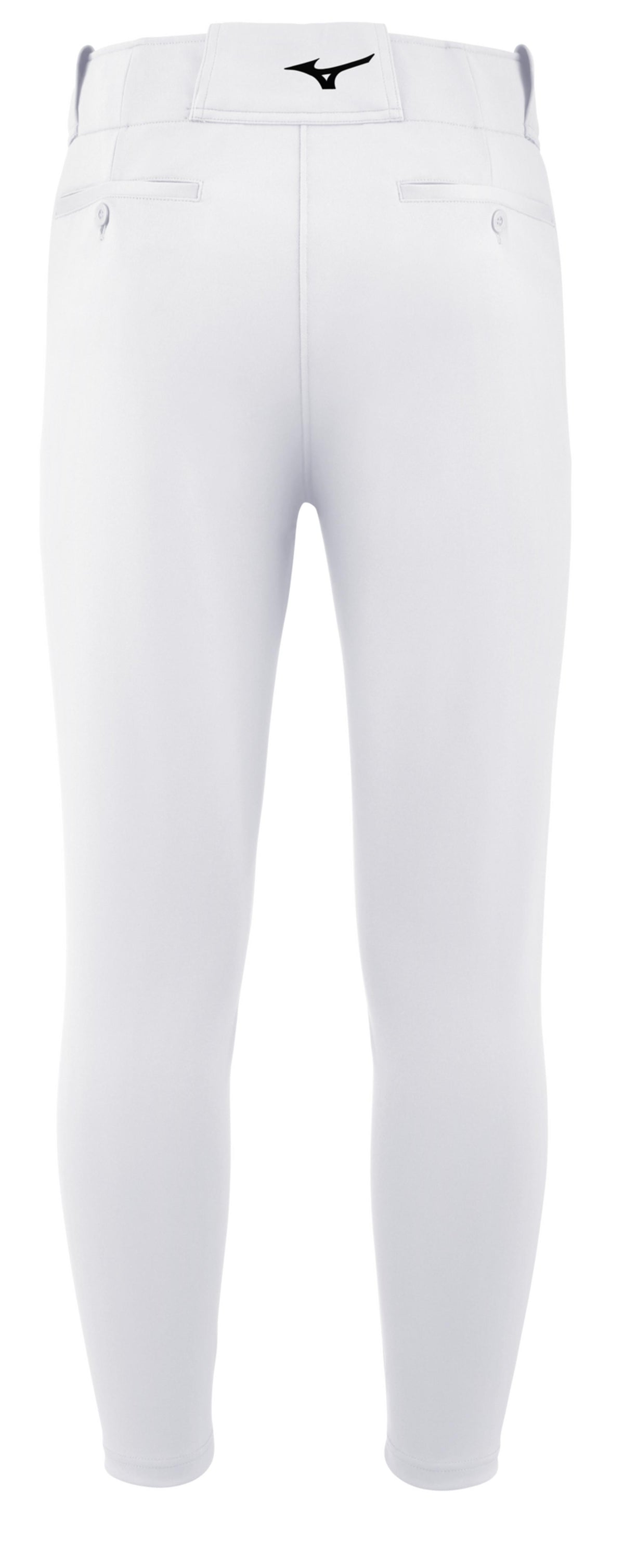 Mizuno Youth Premier Tapered Tweener Baseball Pant - White