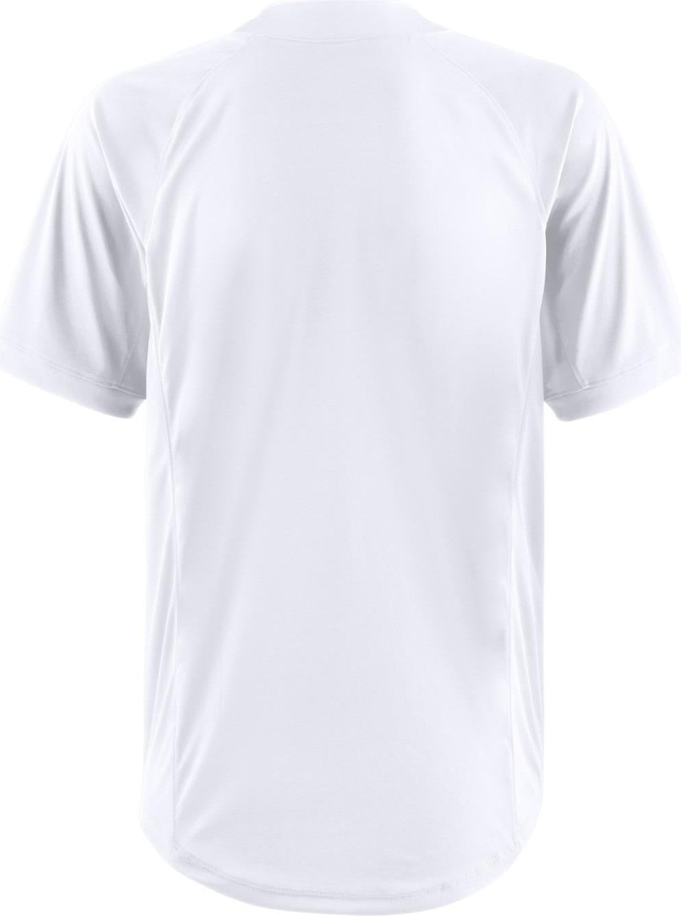 Mizuno Men's NXT 1-Button Baseball Jersey - White - HIT a Doubloe