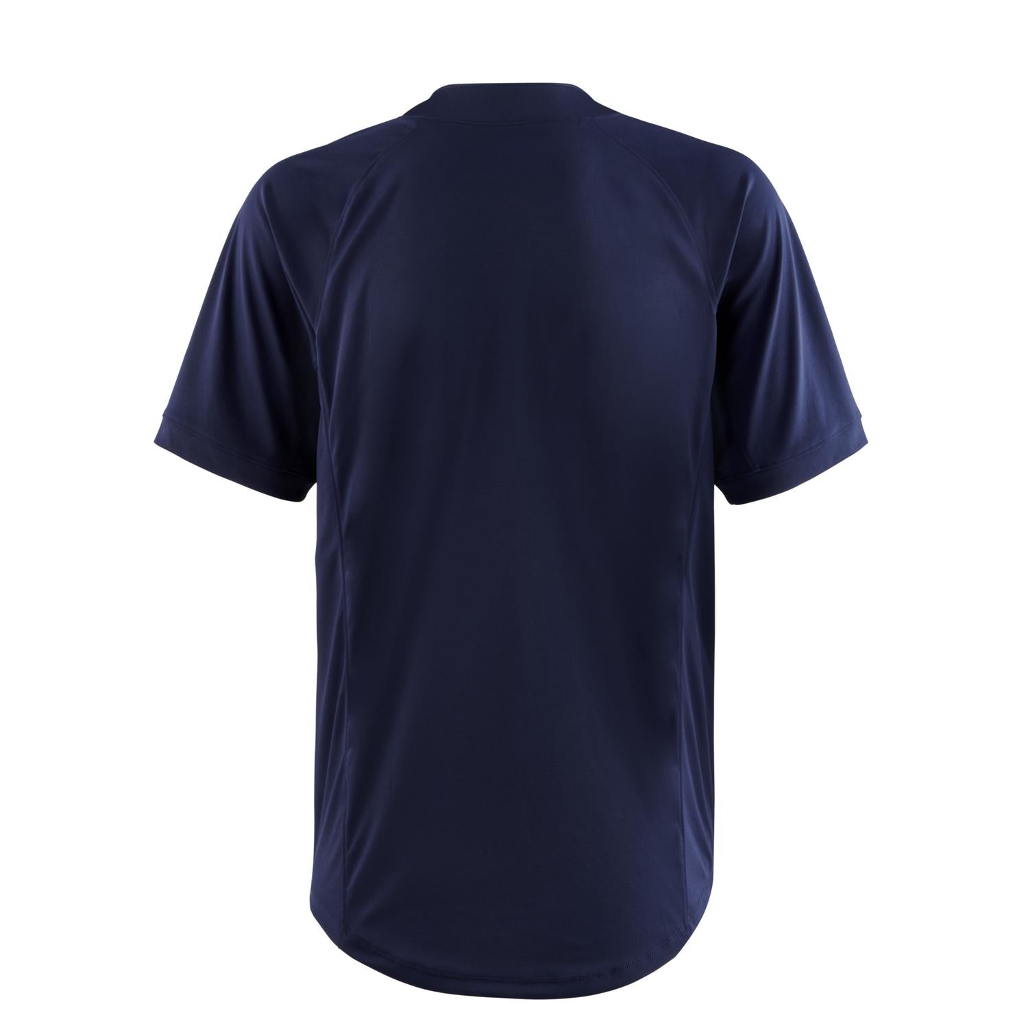 Mizuno Youth NXT 1-Button Baseball Jersey - Navy - HIT a Doubloe