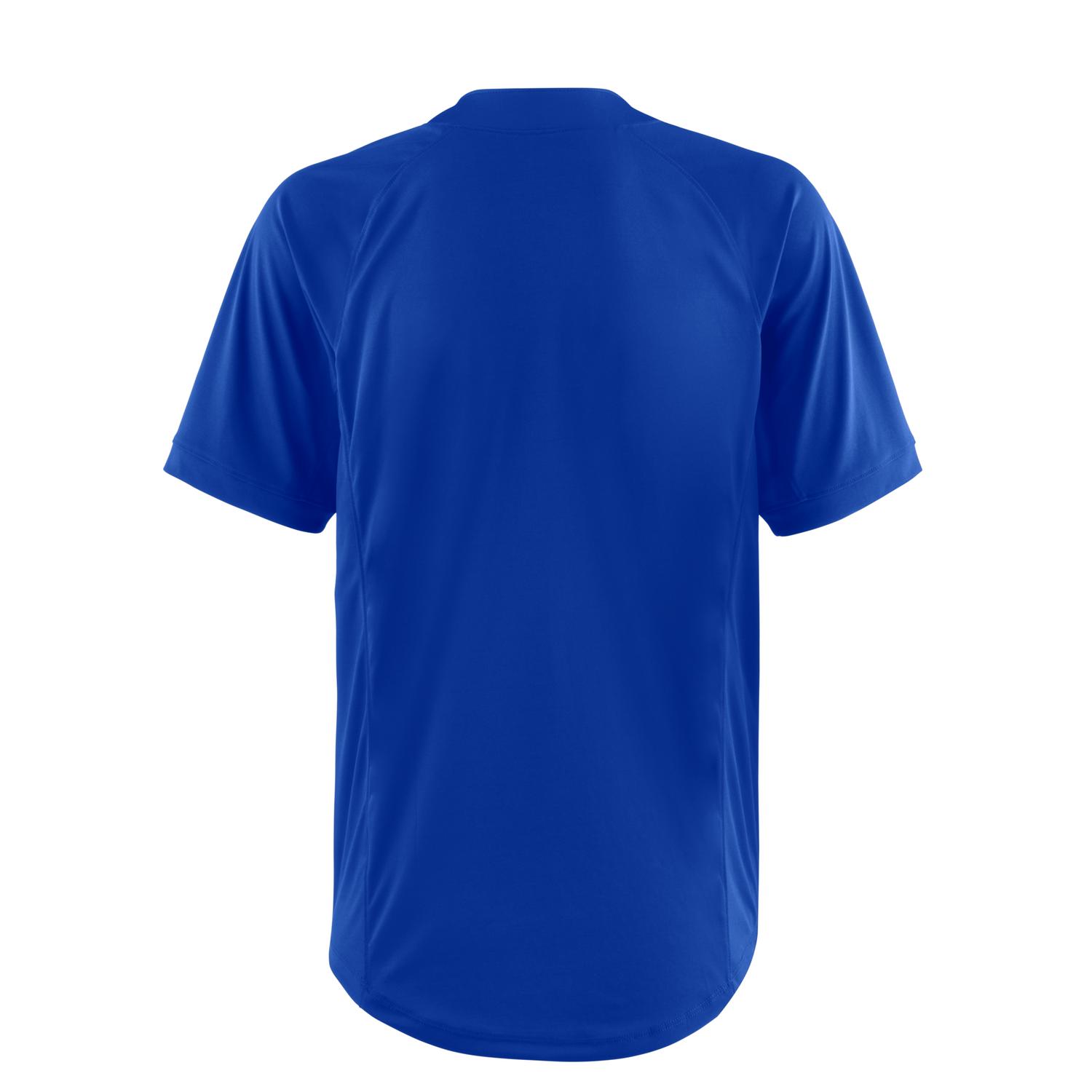 Mizuno Youth NXT 1-Button Baseball Jersey - Royal - HIT a Doubloe