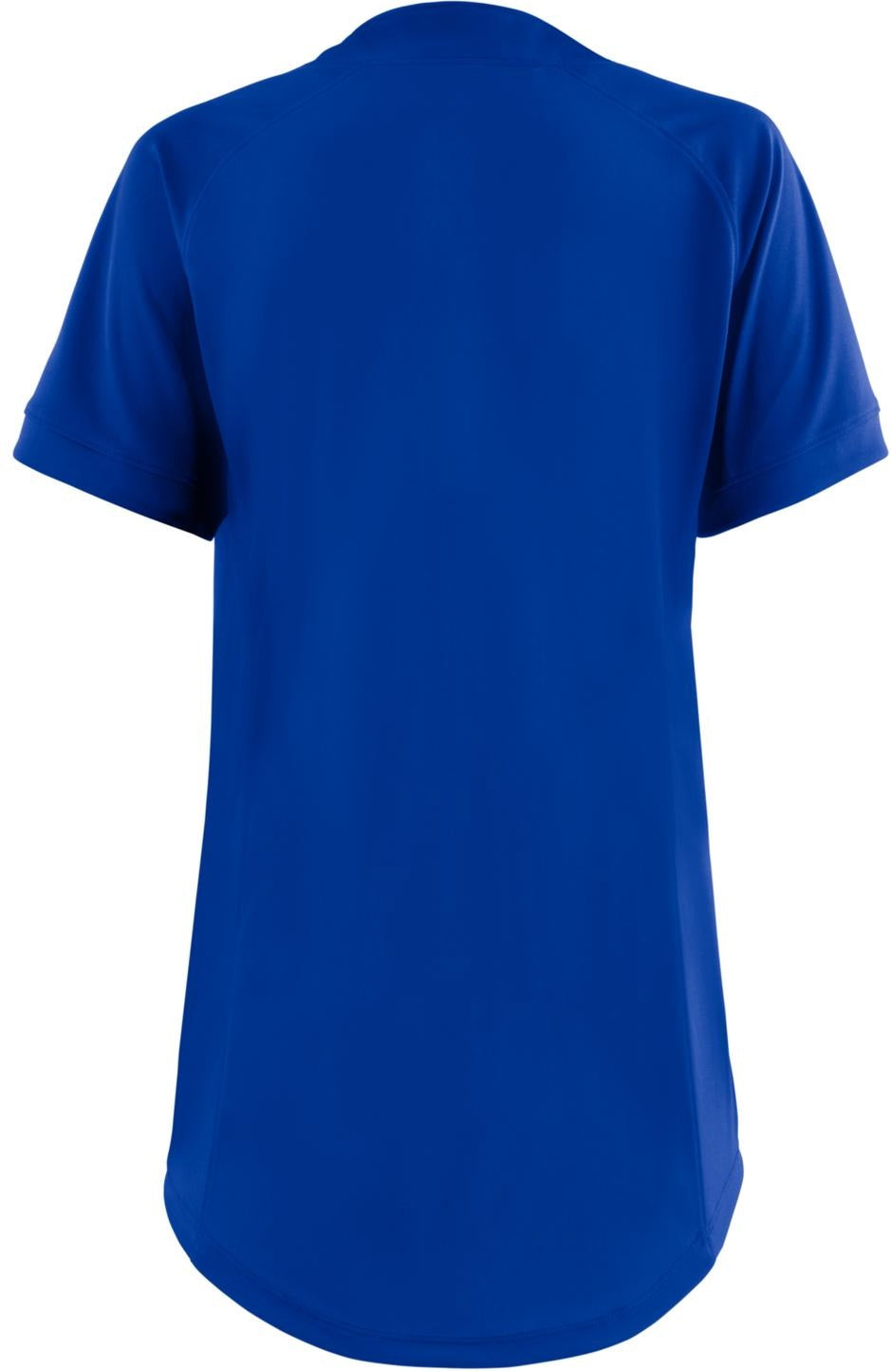 Mizuno Girl's NXT 1-Button Jersey - Royal - HIT a Doubloe