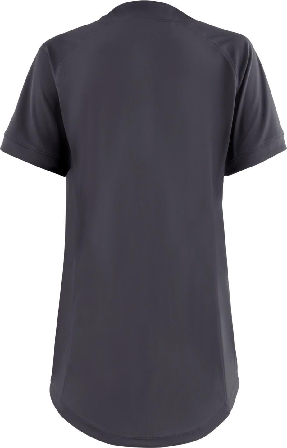 Mizuno AEROLITE 2-Button Sleeveless Softball Jersey - Charcoal - HIT a Doubloe