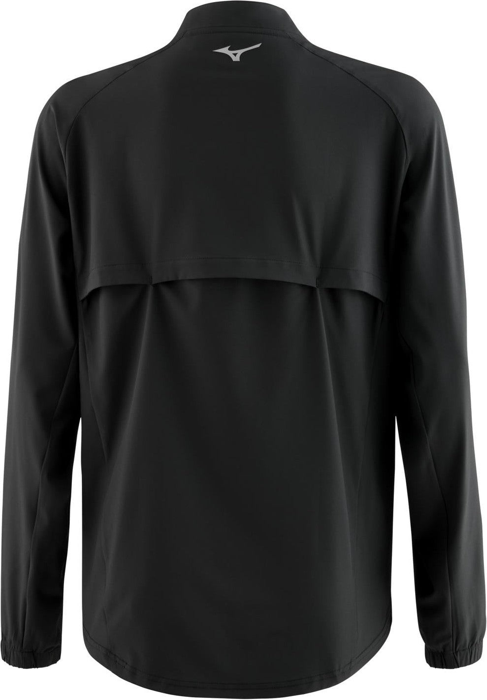 Mizuno Long Sleeve Hitting Jacket - Black - HIT a Doubloe