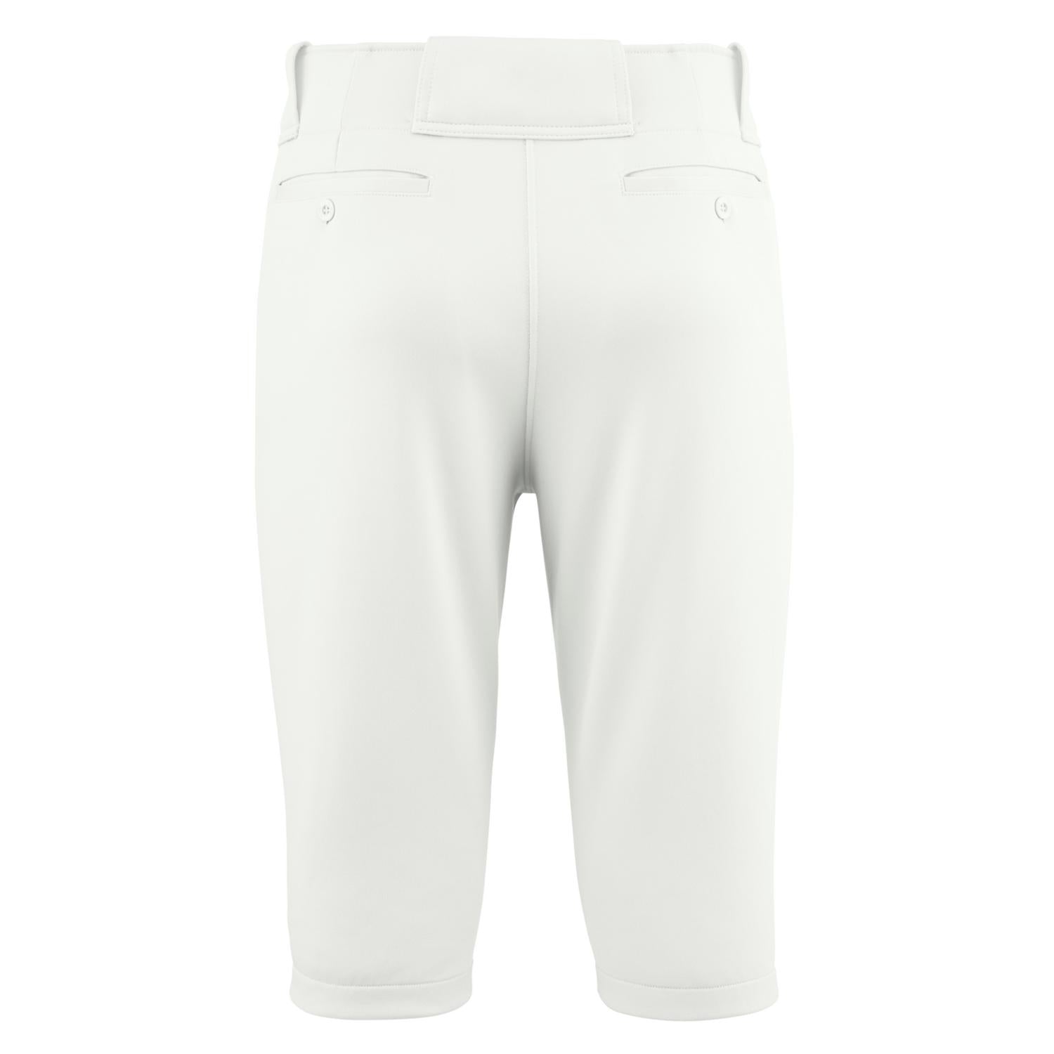 Mizuno Premier Shorty Knicker Baseball Pant - White - HIT a Doubloe