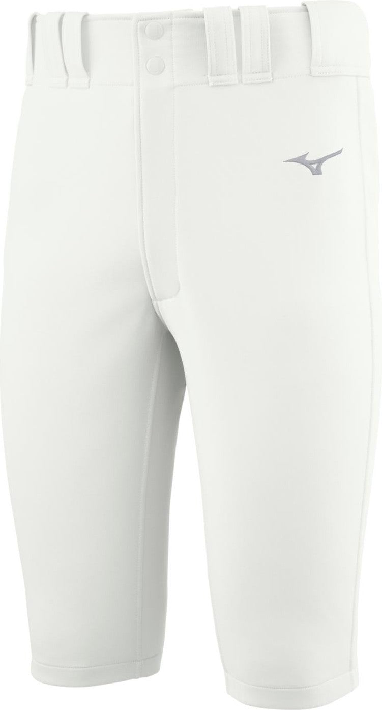 Mizuno Premier Shorty Knicker Baseball Pant - White - HIT a Doubloe