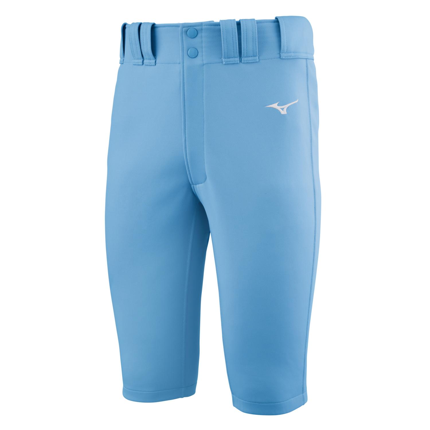 Mizuno Youth Premier Shorty Knicker Baseball Pant - Light Blue - HIT a Doubloe