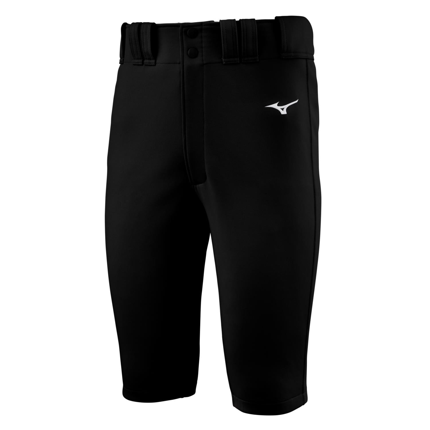 Mizuno Premier Shorty Knicker Baseball Pant - Black - HIT a Doubloe