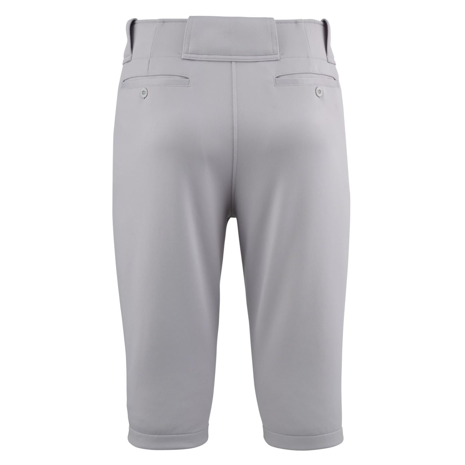 Mizuno Youth Premier Shorty Knicker Baseball Pant - Gray - HIT a Doubloe