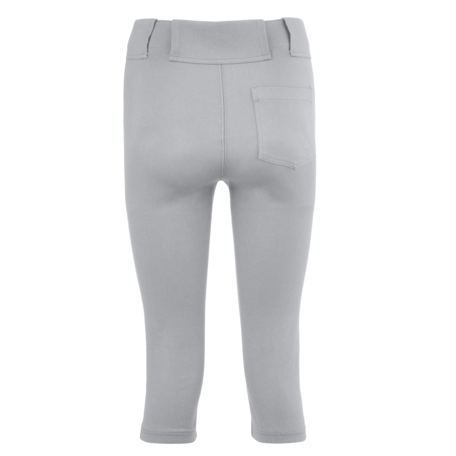 Mizuno GIRL's SOFTBALL LEGGING - Gray - HIT a Doubloe