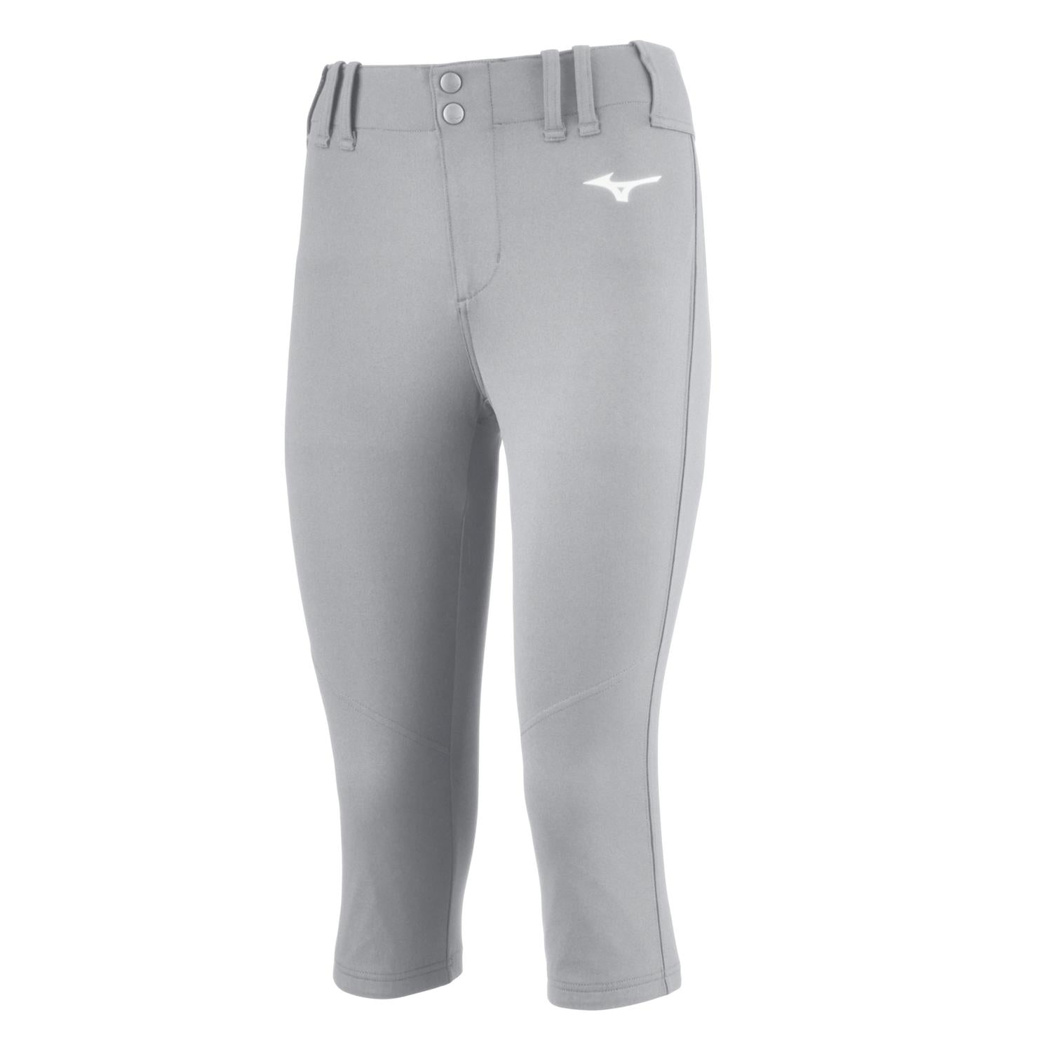 Mizuno GIRL's SOFTBALL LEGGING - Gray - HIT a Doubloe