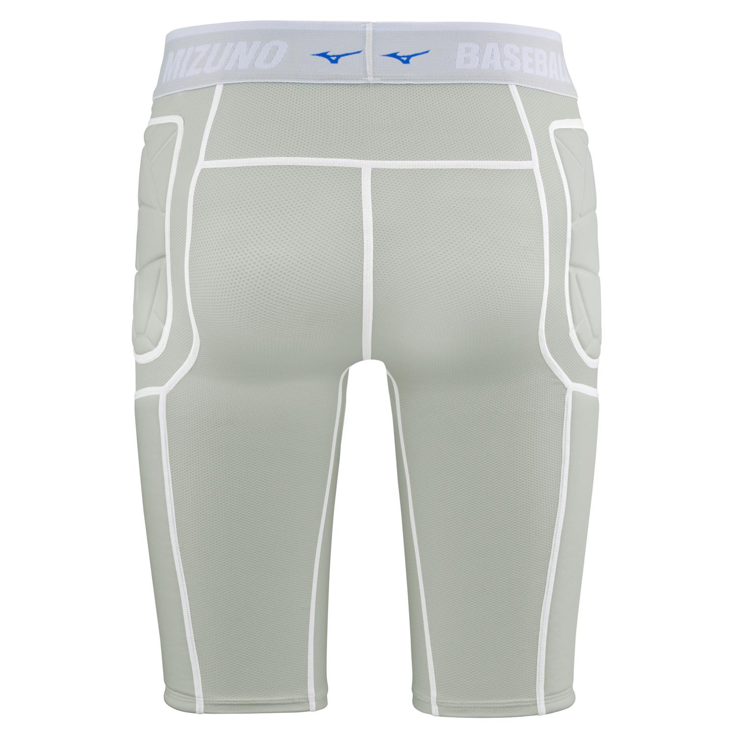 Mizuno Youth RB Shield Padded Baseball Brief - Gray - HIT a Doubloe