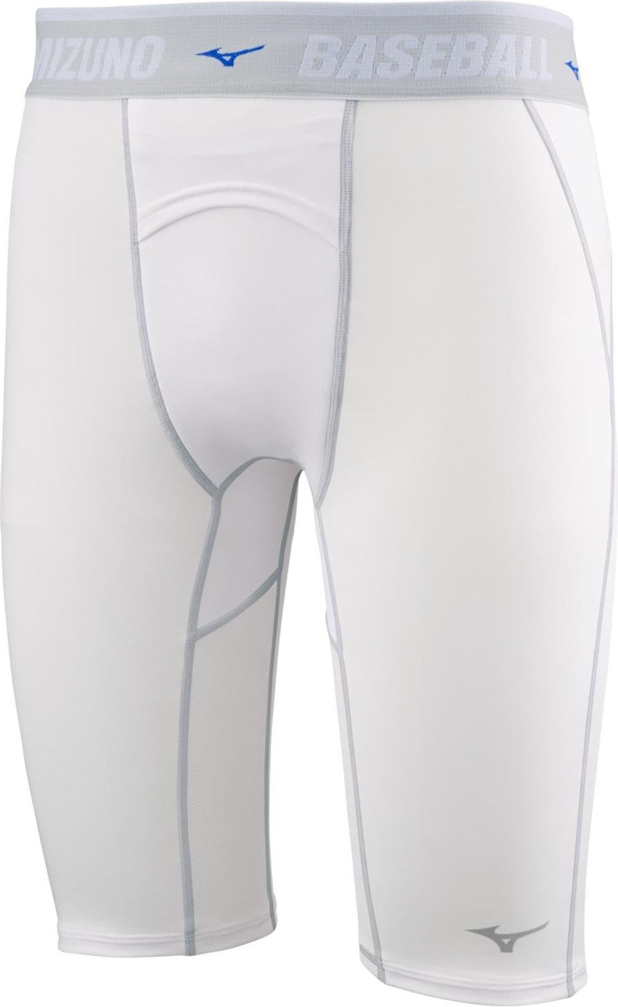 Mizuno RB Speed Baseball Compression Baseball Brief - White - HIT a Doubloe