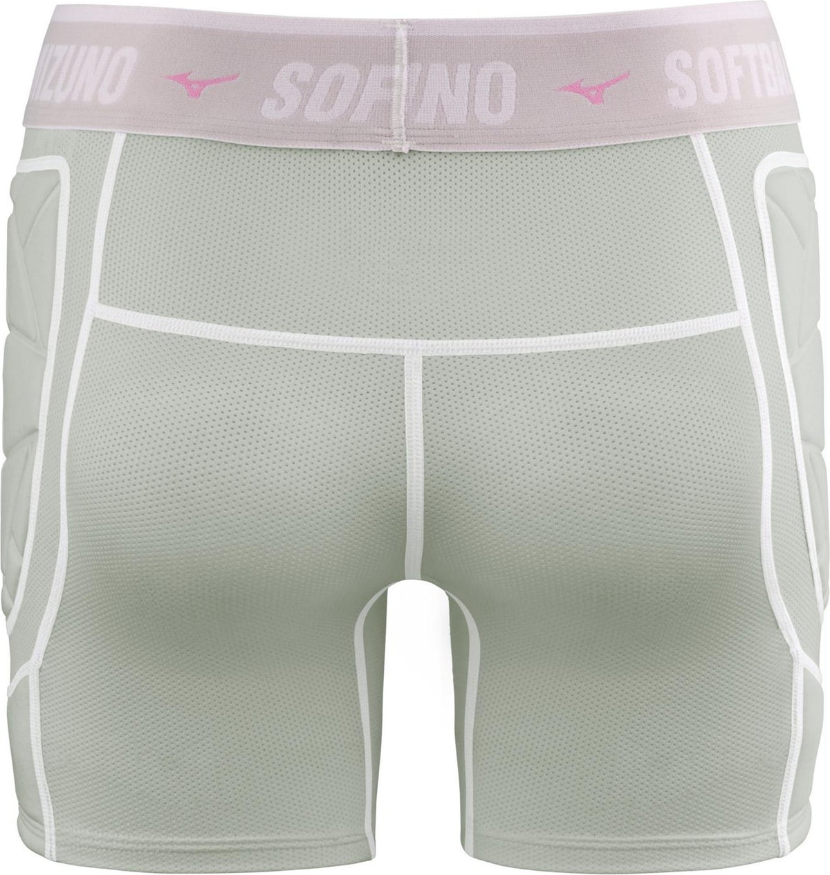 Mizuno Women's RB Shield Padded Sliding Short - Gray - HIT a Doubloe