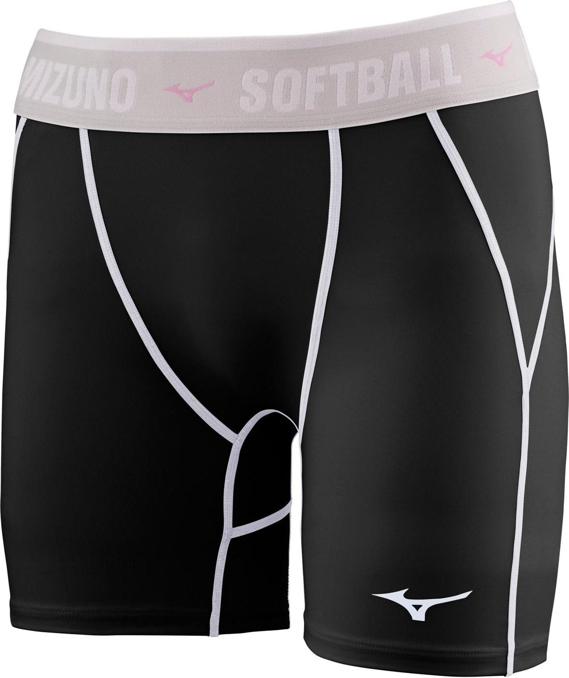 Mizuno Women's RB Speed Compression Sliding Short - Black - HIT a Doubloe