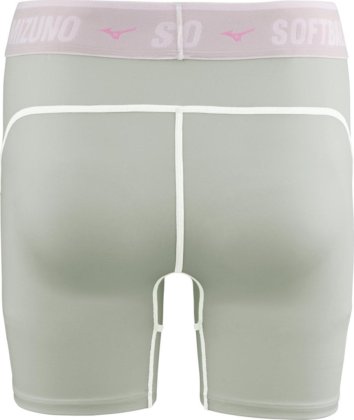 Mizuno Women's RB Speed Compression Sliding Short - Gray - HIT a Doubloe