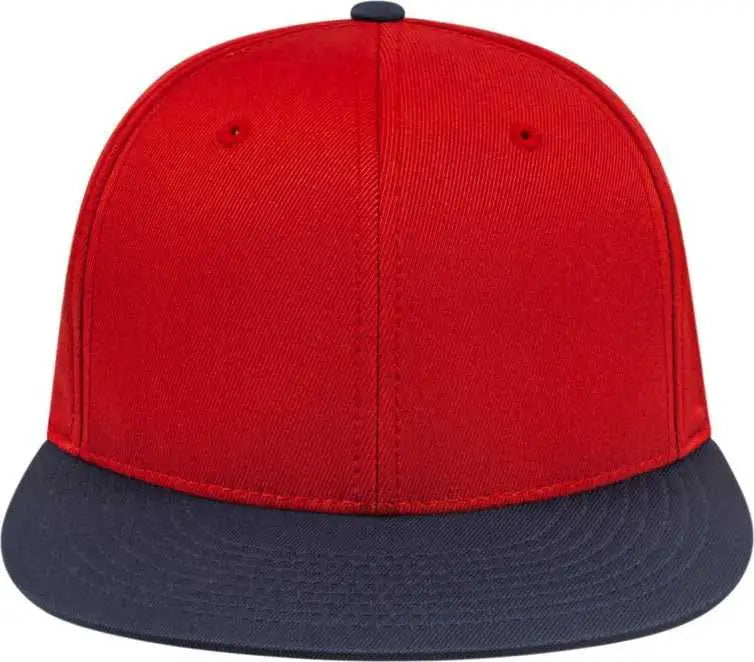 Cap America I8503 Flexfit Perforated Performance - Red Navy - Xs