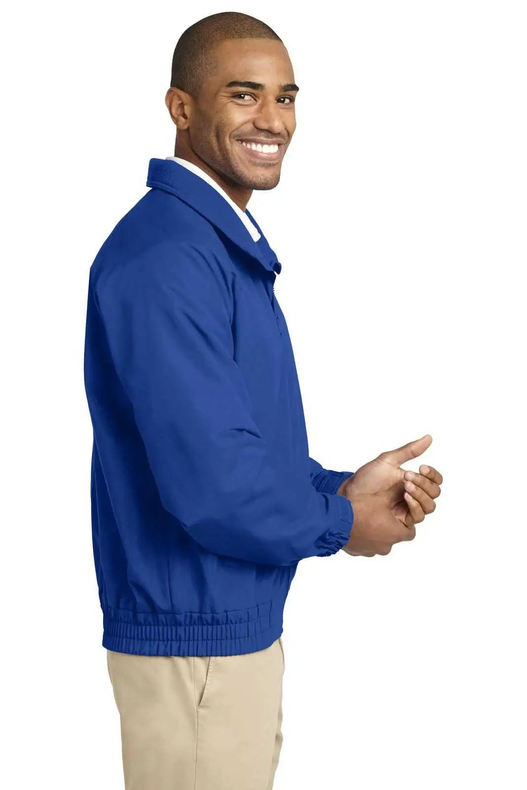 Port Authority J329 Lightweight Charger Jacket - True Royal