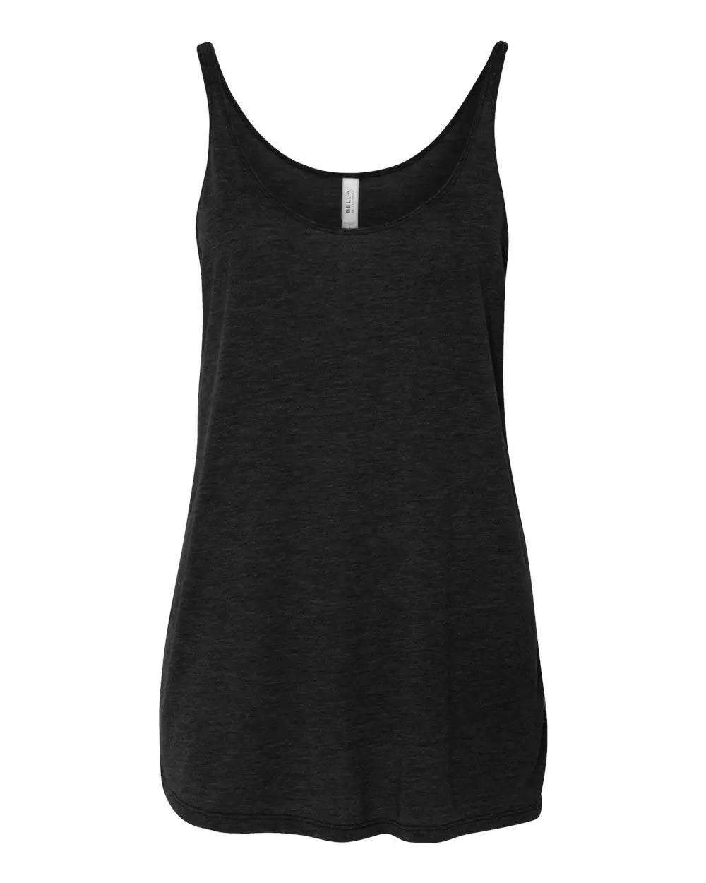 Bella + Canvas 8838b Women’s Slouchy Tank - 8838 - Black Heather - Ladies s