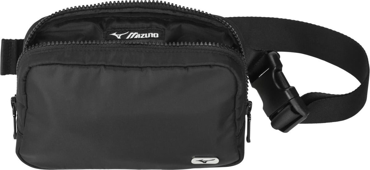 Mizuno Runbird Belt Bag - Black - HIT a Doubloe