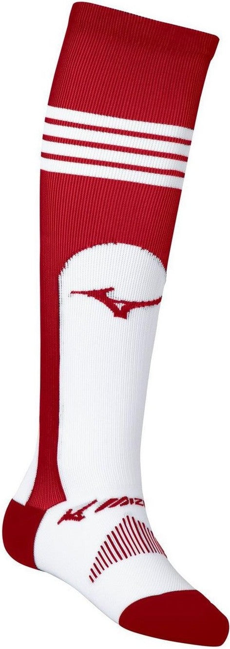 Mizuno Performance OTC Stirrup Sock - Red - HIT a Doubloe