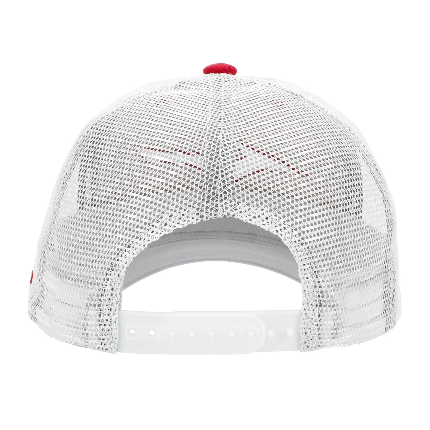 Mizuno Diamond Trucker Cap - Red-White - HIT a Doubloe