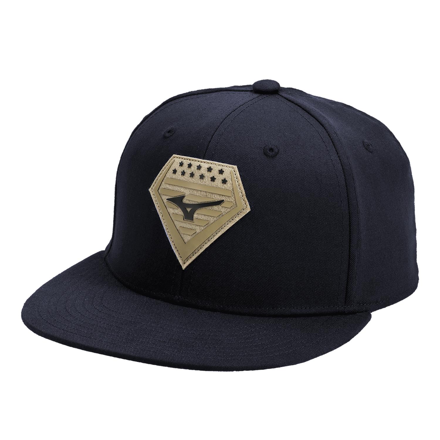 Mizuno RB Patriot Snapback Cap - Navy - HIT a Doubloe