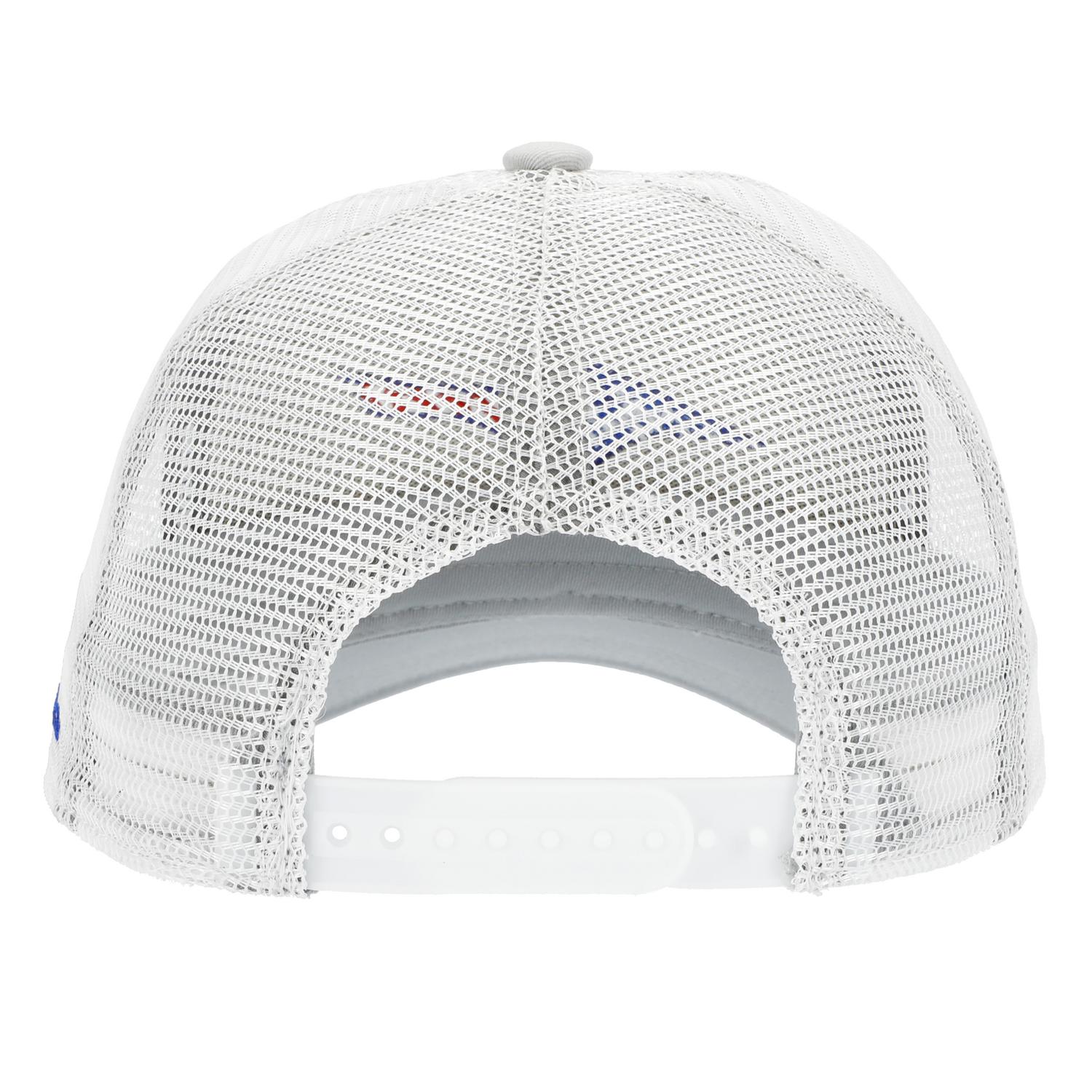 Mizuno Runbird Patriot Trucker Cap - Gray-White - HIT a Doubloe