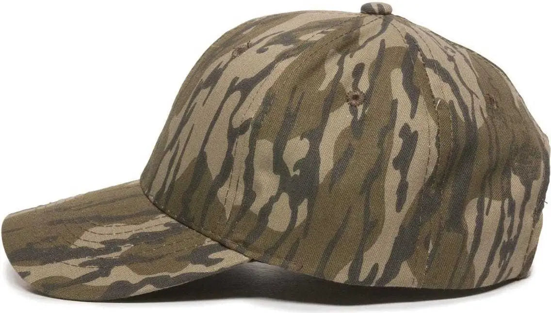 Oc Sports 350 Adjustable Cap - Original Mossy Oak Bottomland - 6 7/8’’ - 7 1/2’’