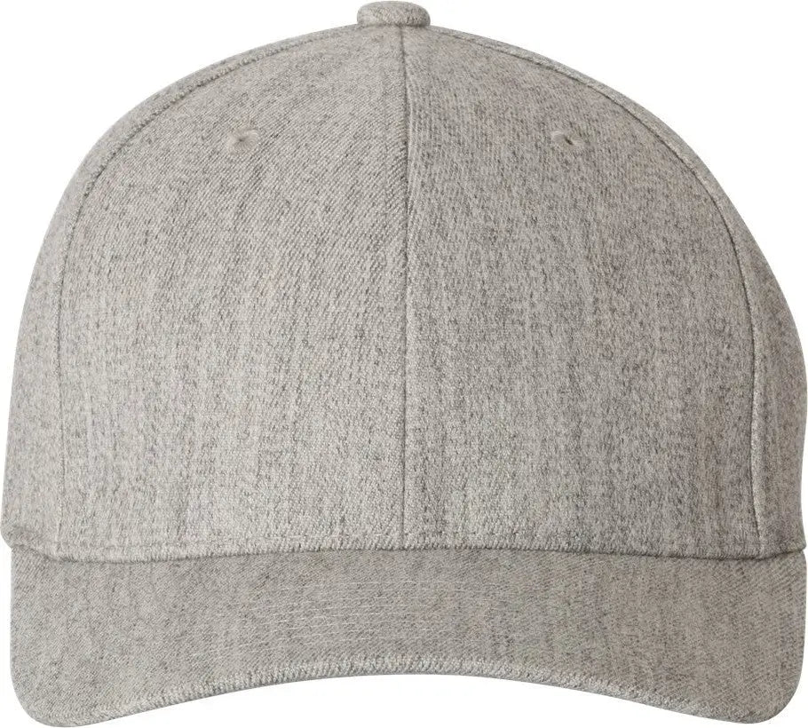 Flexfit 6477 Wool-blend Cap - Heather Grey - Gray / S/m