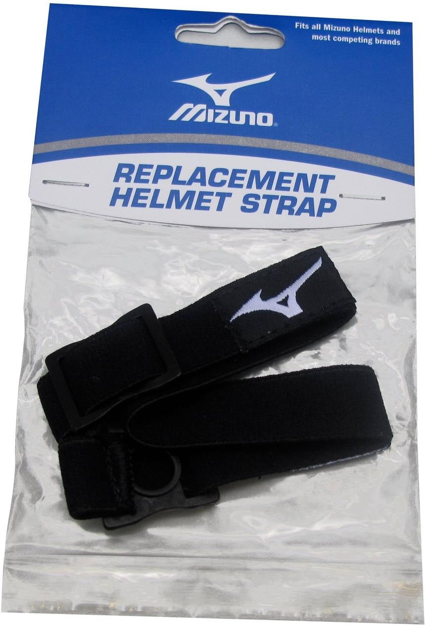 Mizuno Batter's Helmet Replacement Strap - Black - HIT a Double - 1