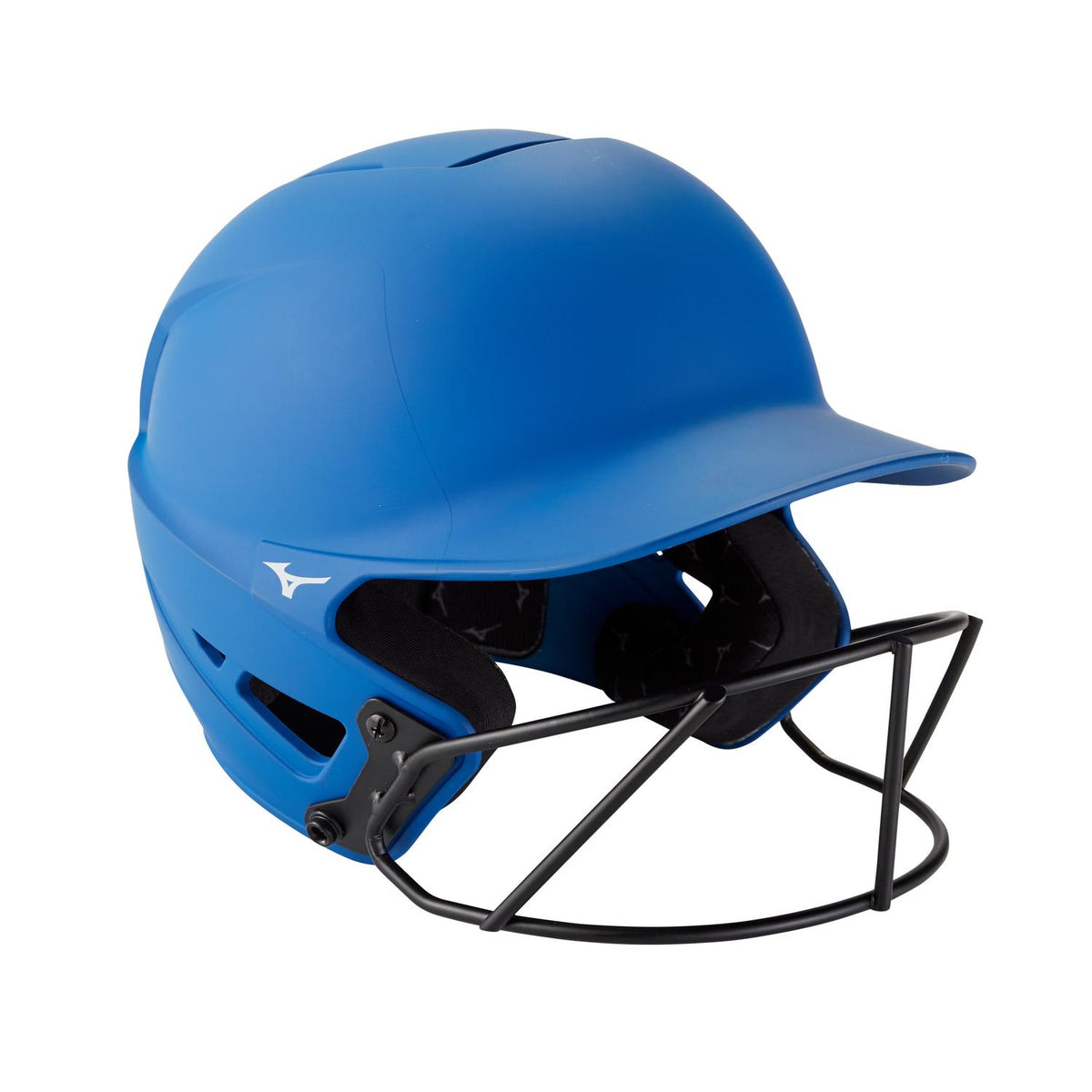 Mizuno F6 Youth Fastpitch Softball Batting Helmet - Royal - HIT a Double - 1