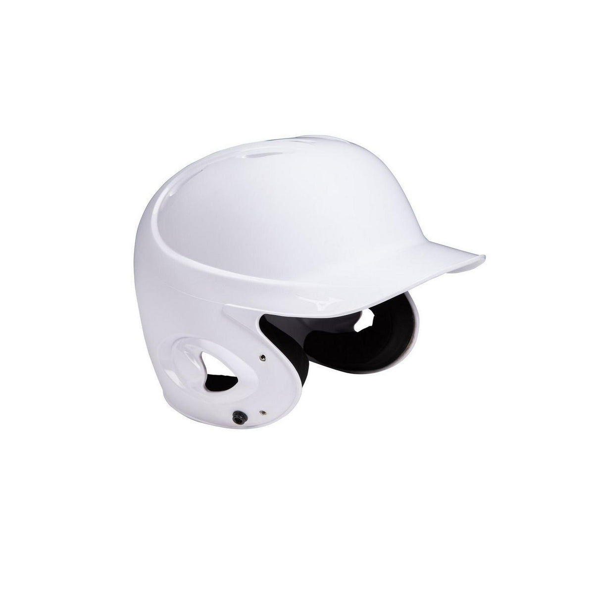Mizuno MVP Series Solid Youth Batting Helmet  - White - HIT a Double - 1
