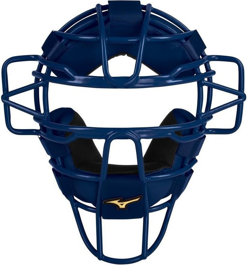 Mizuno Samurai Baseball Catcher's Mask - Navy - HIT a Double - 1