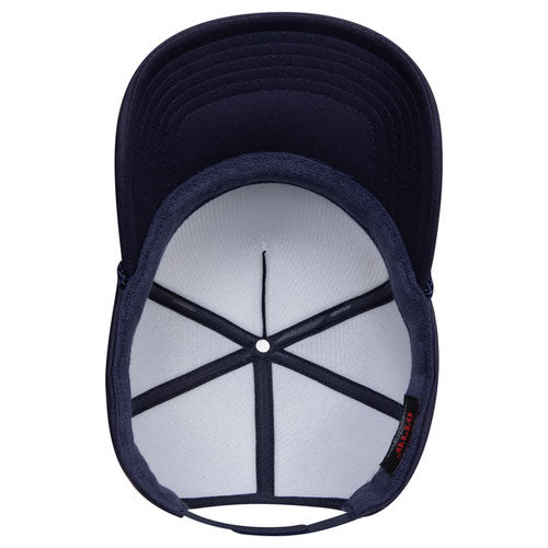 Otto 394-1 OTTO CAP 5 Panel High Crown Full Foam Cap - Navy - HIT a Double - 4